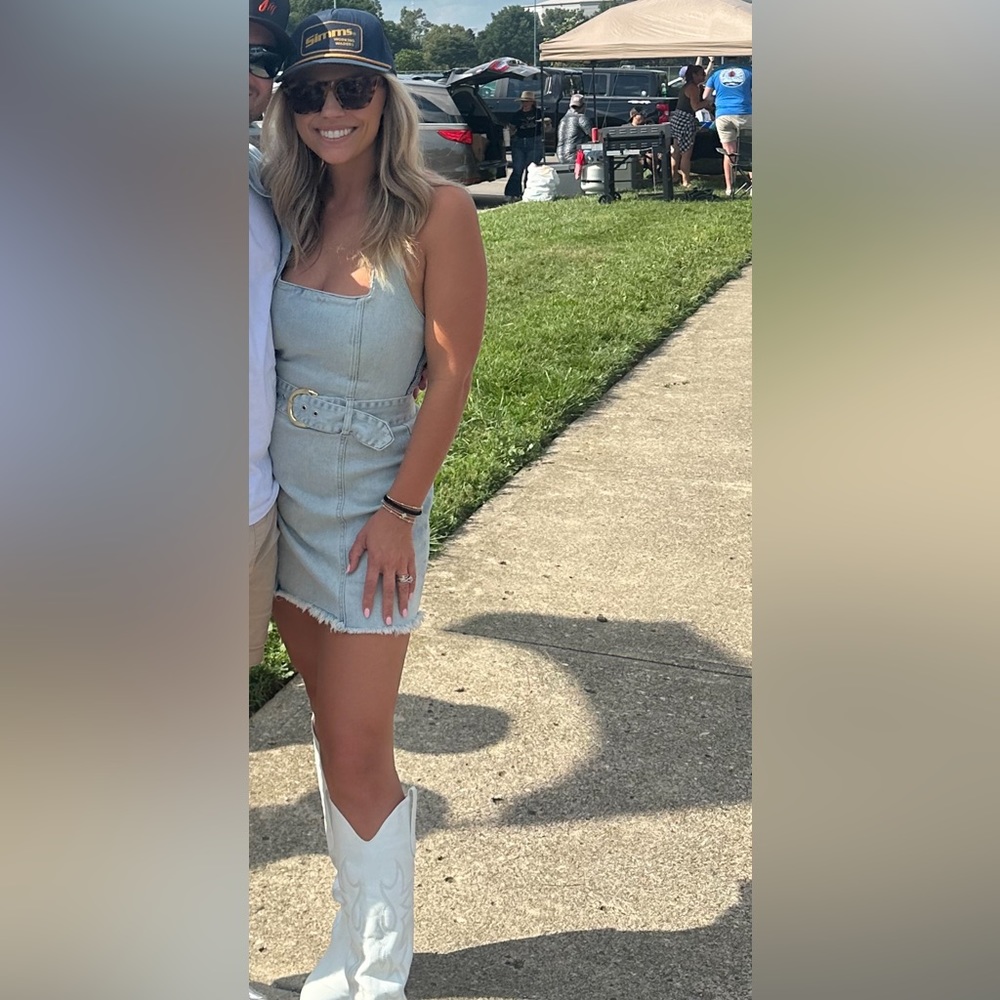 Show me your mumu Duncan Halter dress: med